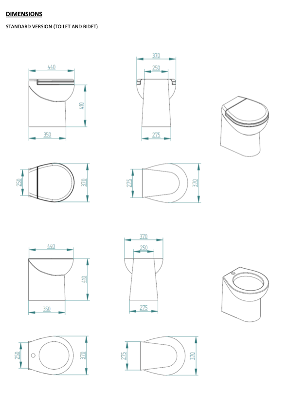 Planus Arctic Toilet Range